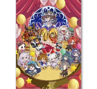 CHUNITHM 10周年記念ビジュアルクリアファイルの画像