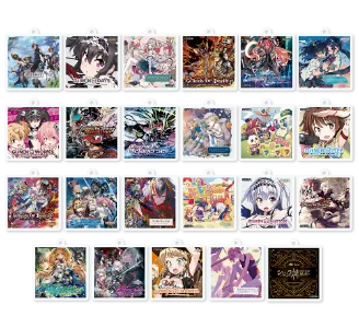 NFCタグ内蔵CHUNITHM歴代サウンドトラックアクリルキーホルダー(全23種ランダム)の画像