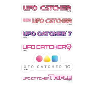 UFOキャッチャー40th anniversary ステッカー ステッカー6種セットの画像