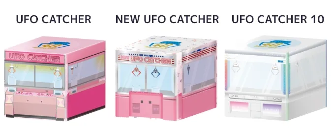 UFOキャッチャー筐体デザインボックスティッシュ 全3種